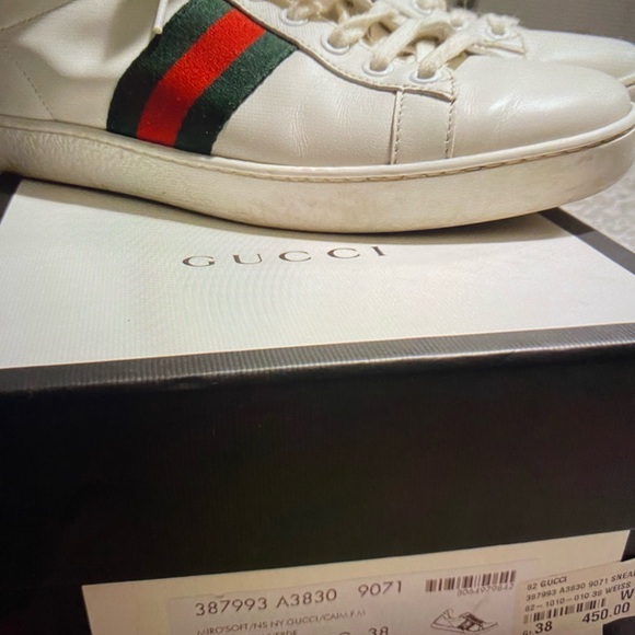 Gucci Ace leather sneakers - Picture 12 of 12